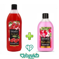 پک ویژه شوینده تقویت کننده مو و بدن نیوتیس