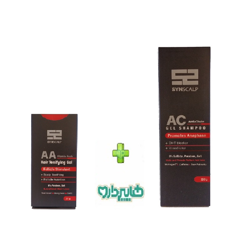 پک ویژه ژل تقویت کننده مو ساین اسکین 20 میلی لیتر+شامپو تقویت کننده مو ساین اسکین 300 میلی لیتر