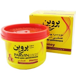 موم سرد مخصوص اپیلاسیون عسلی پروین 300 گرم