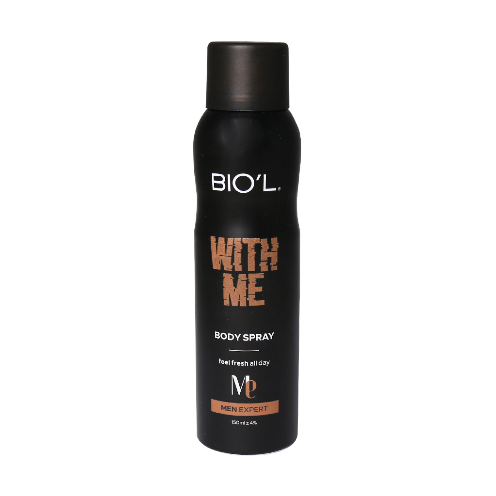 اسپری بدن مردانه بیول مدل With Me حجم 150 میلی لیتر