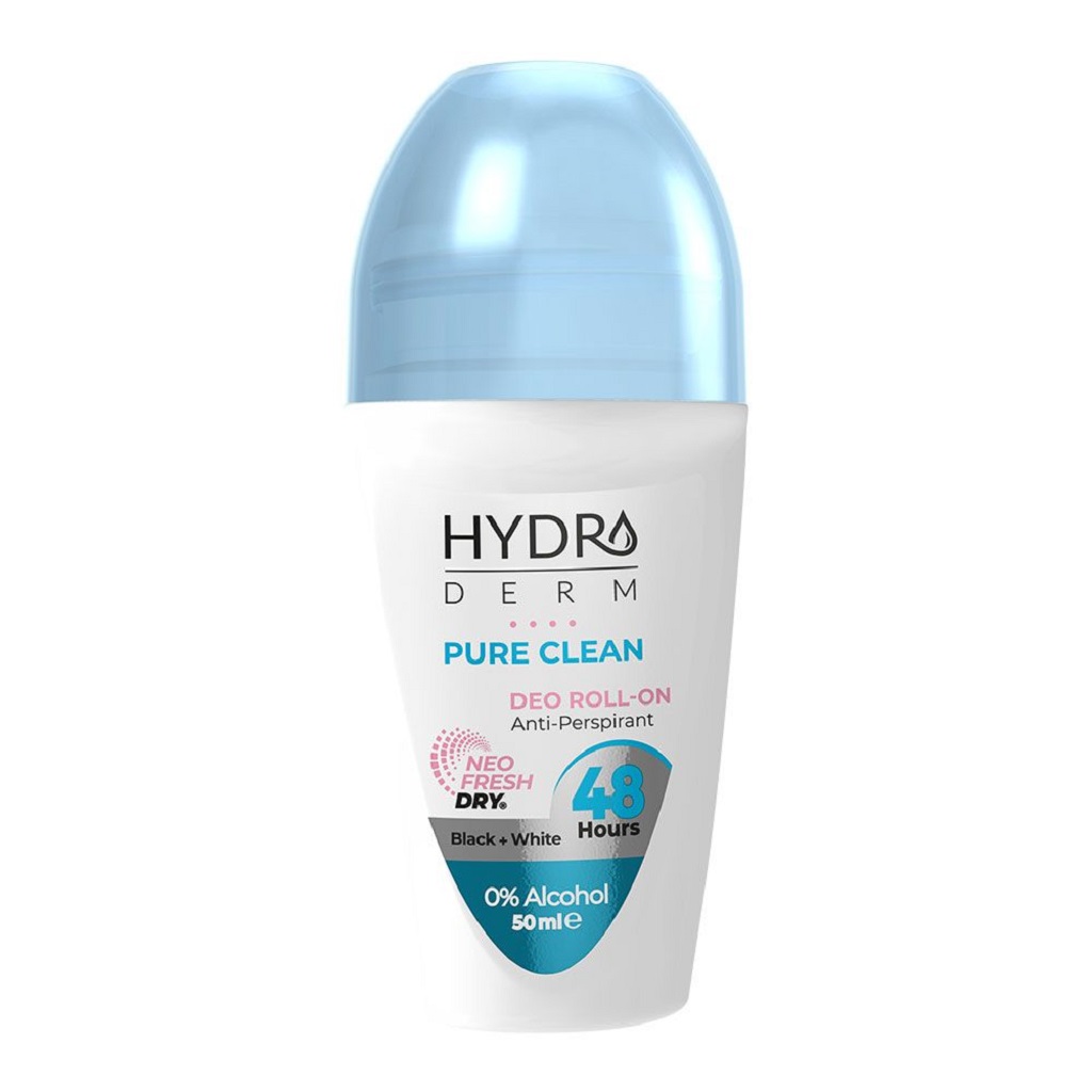 مام رول ضد تعریق بانوان Pure Clean هیدرودرم 50 میلی لیتر