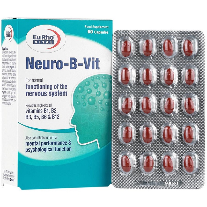 کپسول نورو بی ویت یوروویتال 60 عددی