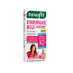 قرص زیر زبانی انرژی B12 سوفورت تاکسوفیت ۳۰ عدد
