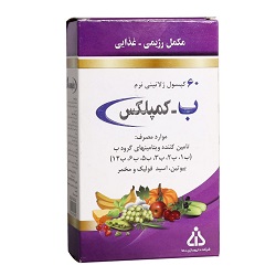 کپسول ب-کمپلکس دانا ۶۰ عدد(کپسول ژلاتینی نرم)