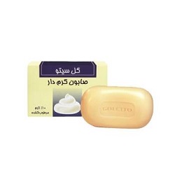 صابون کرم دار 10% گل سیتو 125گرم