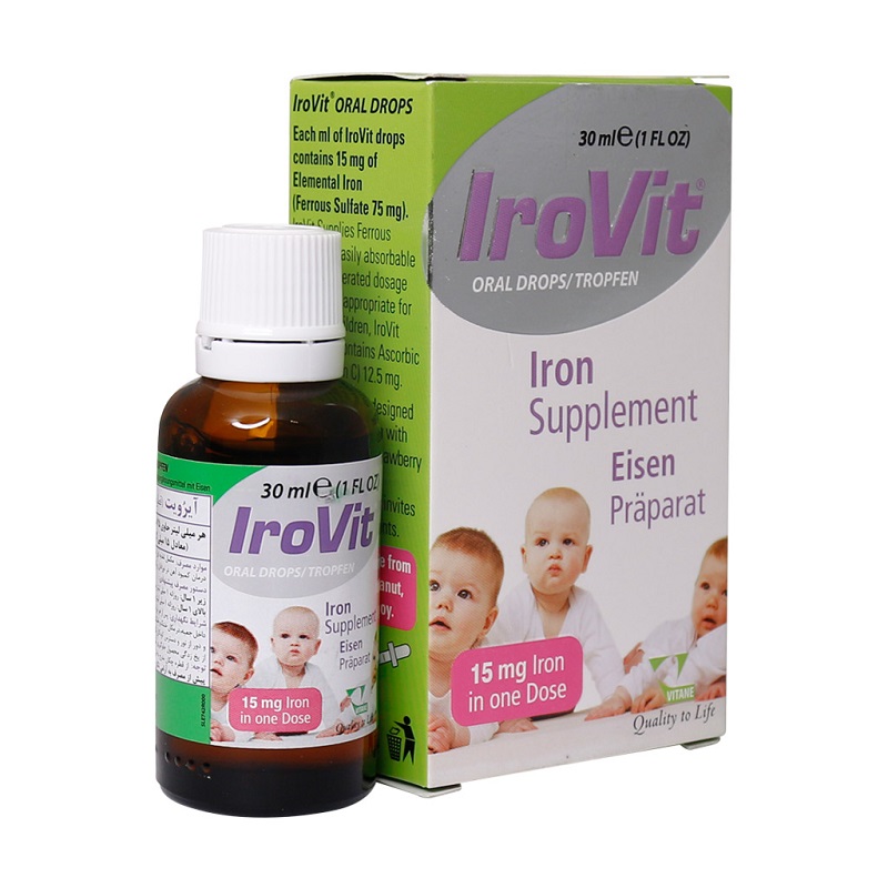 قطره خوراکی کودک آیروویت ویتان 30 میلی لیتر
