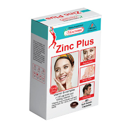 کپسول زینک پلاس هلثی مین مینو 60 عدد