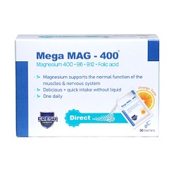ساشه منیزیم 400 مگا مگ فرش مورنینگ 30عدد