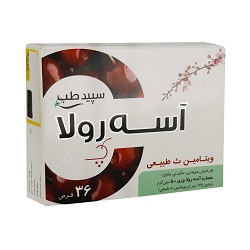 قرص آسه رولا سپید طب 36 عدد