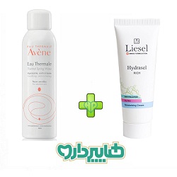 پک ویژه آرایشی اسپری آب اون 150 میلی لیتر + کرم مرطوب کننده قوی صورت لایسل