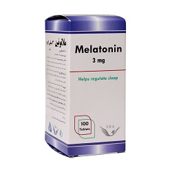 قرص ملاتونین 3 میلی گرم اس دی آ سیمرغ دارو عطار100 عددی