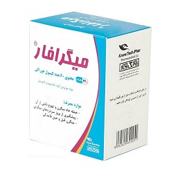 کپسول موثر میگرن میگرافار نوتک فار 60 عددی