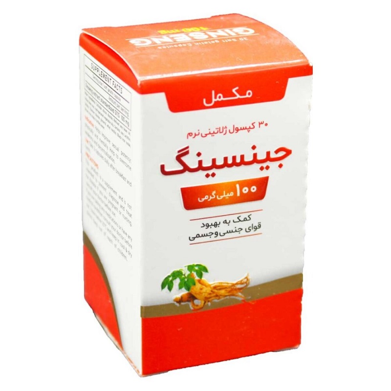 کپسول نرم ژلاتینی جینسینگ دانا 30 عدد