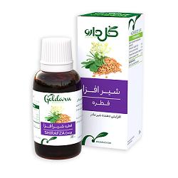 قطره گیاهی شیرافزا گل دارو 30 میلی لیتر