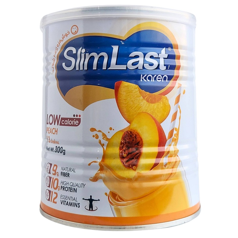 پودر اسلیم لست هلو کارن 300 گرم