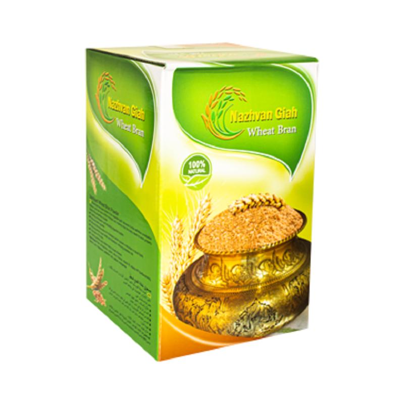 پودر استریل سبوس گندم ناژوان گیاه 950 گرم