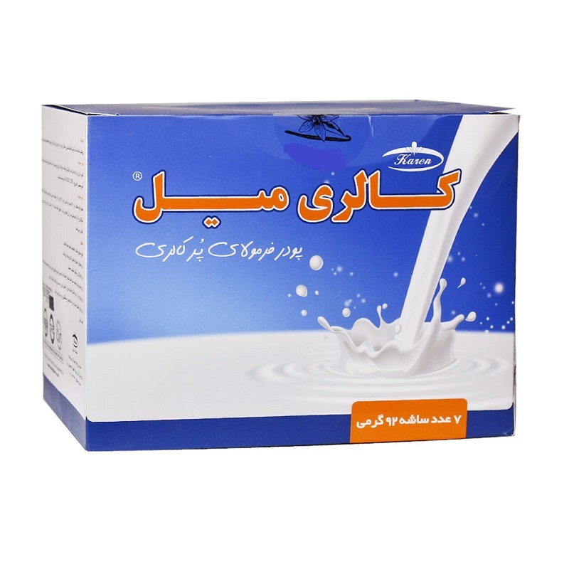 ساشه پودر کالری میل کارن 7 عدد بیسکوئیتی